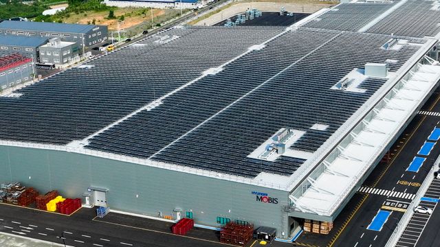 현대모비스 영남물류센터 태양광 설비