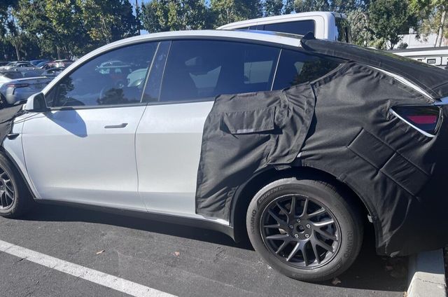 테슬라 저가형 모델 Y 테스트카 (출처=X/@DriveGreen80167)