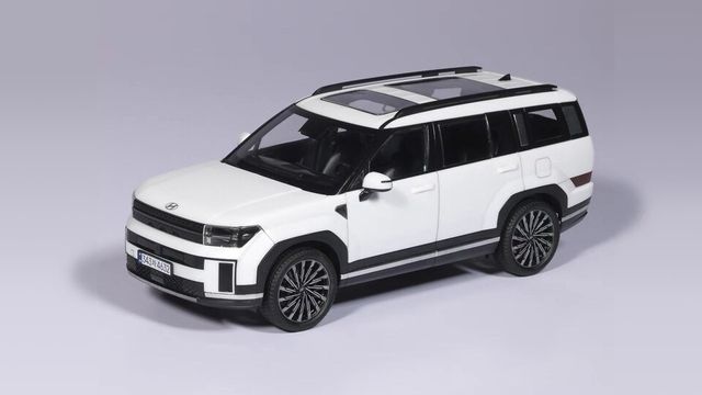 현대차 싼타페 MX5 프라모델 (출처=아카데미과학)