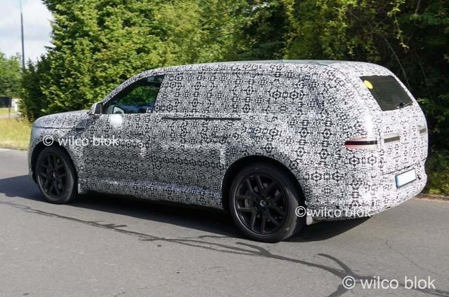 사진 : 제네시스 GV90 테스트카 (출처=wilco blok)