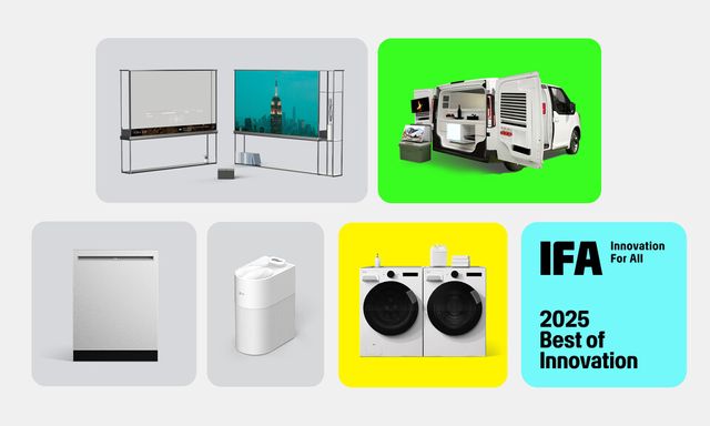 LG전자가 5일(현지시간) 독일 베를린에서 열린 IFA 2025 이노베이션 어워드에서 최고상을 비롯해 총 17개 상을 받았다.