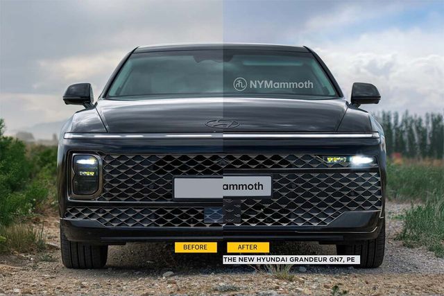 현대차 '그랜저 페이스리프트' 예상도 (출처 : 뉴욕맘모스)