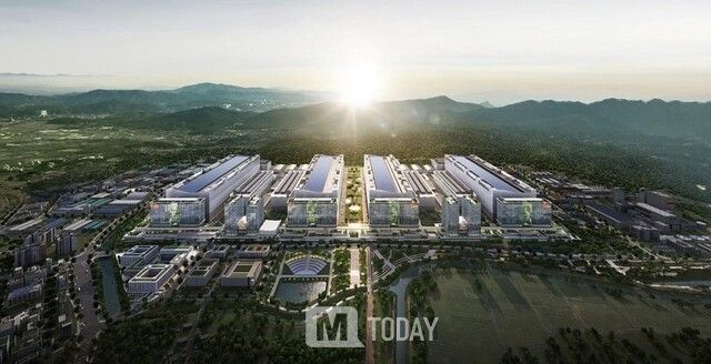 용인 반도체클러스터 조감도 (출처 : 용인특례시)