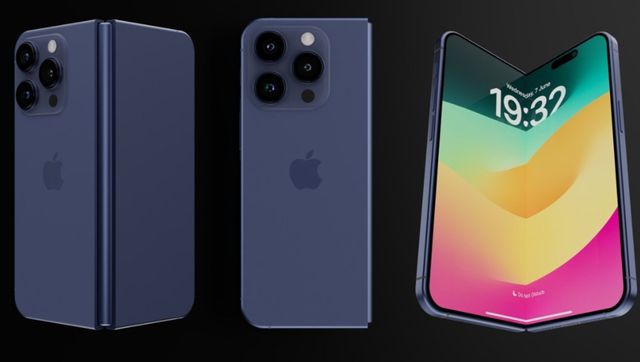 애플 폴더블 아이폰(이미지 출처: AppleInsider)