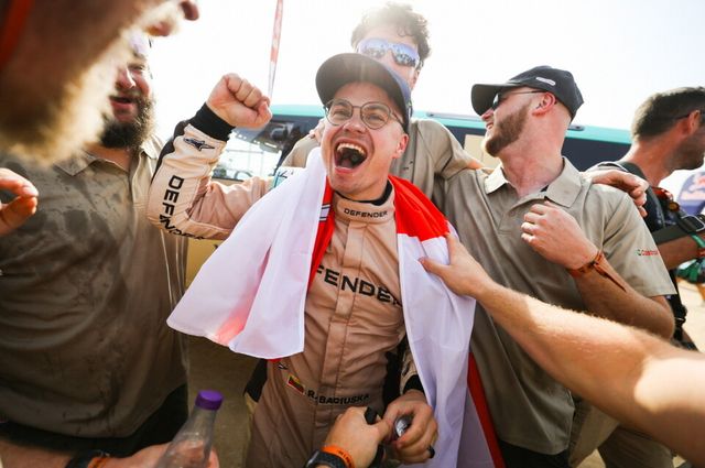 다카르 랠리 스톡 부문 우승자 로카스 바츄슈카