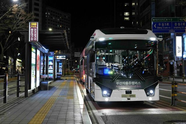 라이드플럭스 부산 심야 자율주행 BRT