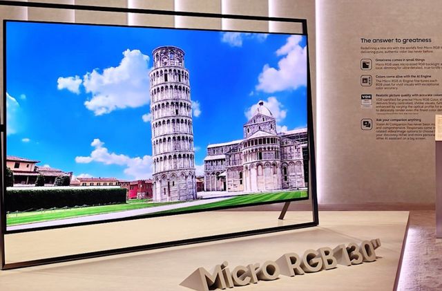 삼성전자 130형 마이크로 RGB TV