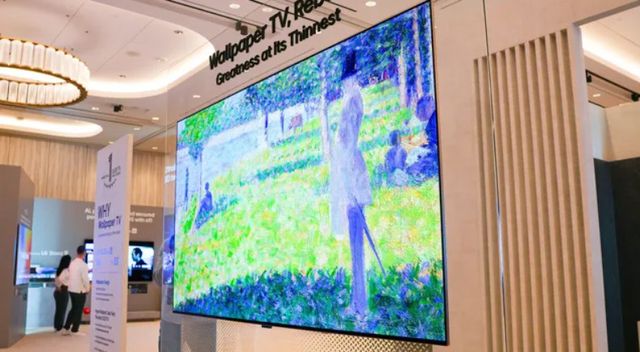 LG 초슬림 W6 OLED TV