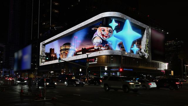 미국 LA 목시 갤럭시 옥외광고&nbsp;