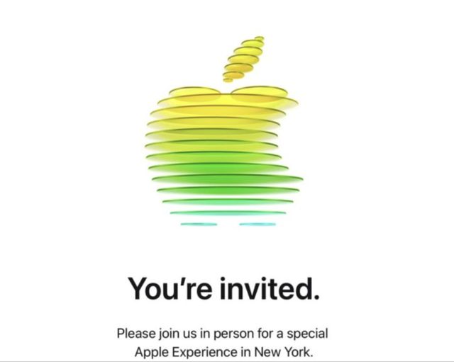 ‘스페셜 애플 익스피리언스’ 초청장(출처:애플)&nbsp;