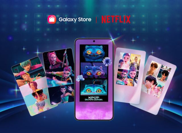 삼성전자가 넷플릭스의 인기 애니메이션 영화 '케이팝 데몬 헌터스(KPop Demon Hunters)'를 주제로 한 '갤럭시 테마(Galaxy Themes)'를 무료로 배포한다.