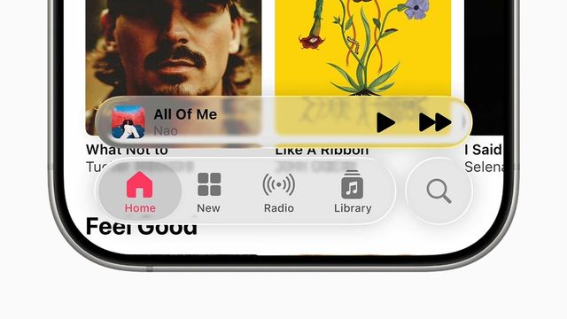 리퀴드 글래스 (출처=애플)