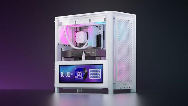 커세어 프레임 4000 LCD 화이트 케이스