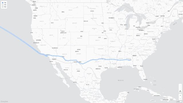 현대글로비스가 도입한 사물인터넷 기기를 통해 화물의 실시간 위치가 전용 플랫폼으로 전송되고 있다.