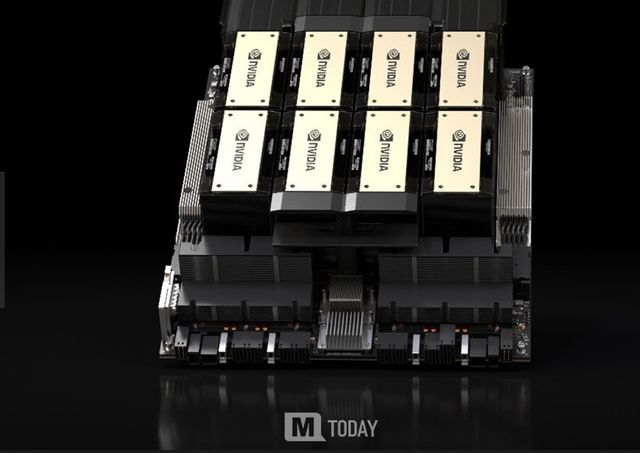 &nbsp;이미지: 엔비디아 H200 반도체 칩&nbsp;