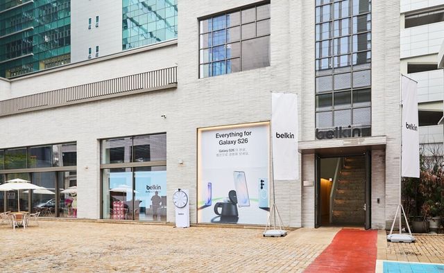 벨킨 팝업스토어 ‘Fuel Your Galaxy S26’ 전경