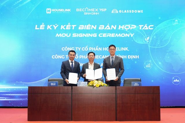 베카멕스-글래스돔-하우스링크 MOU 체결