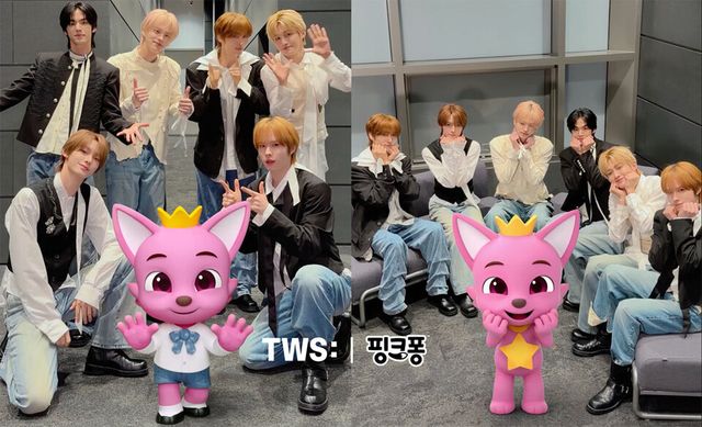 핑크퐁 X TWS(투어스) 어린이날 콜라보 콘텐츠 공개