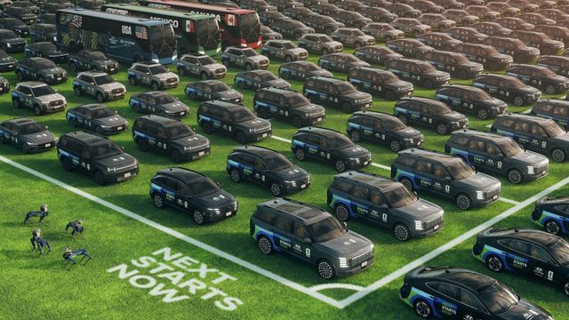 현대자동차 2026 FIFA 월드컵에 대규모 차량 및 로봇 지원