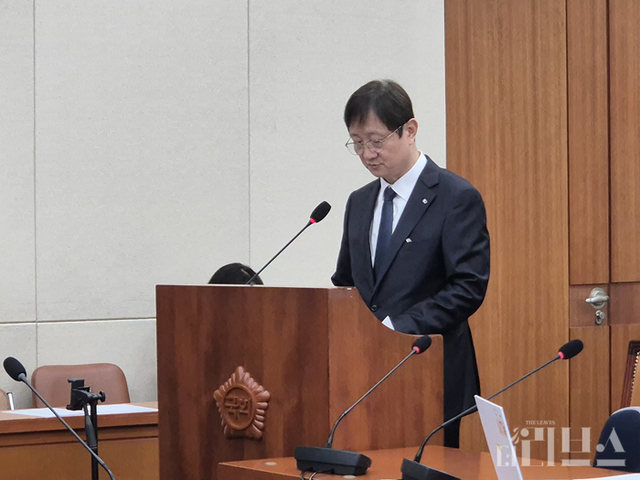 이찬진 금융감독원장이 21일 국회에서 열린 정무위원회 국정감사에 출석해 발언하고 있다. [사진=임서우 기자]