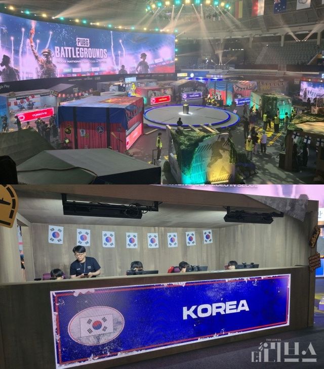 'PNC 2026' 대회장에서 경기를 준비 중인 선수들. [사진=송진원 기자]