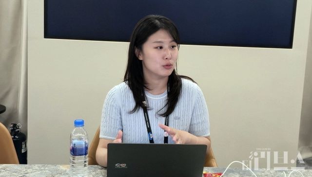 넥슨 김세림 오픈 라이선스 사업 유닛 사원. [사진=송진원 기자]