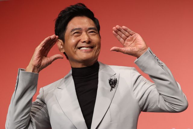 주윤발 '한국에서 배운 하트'