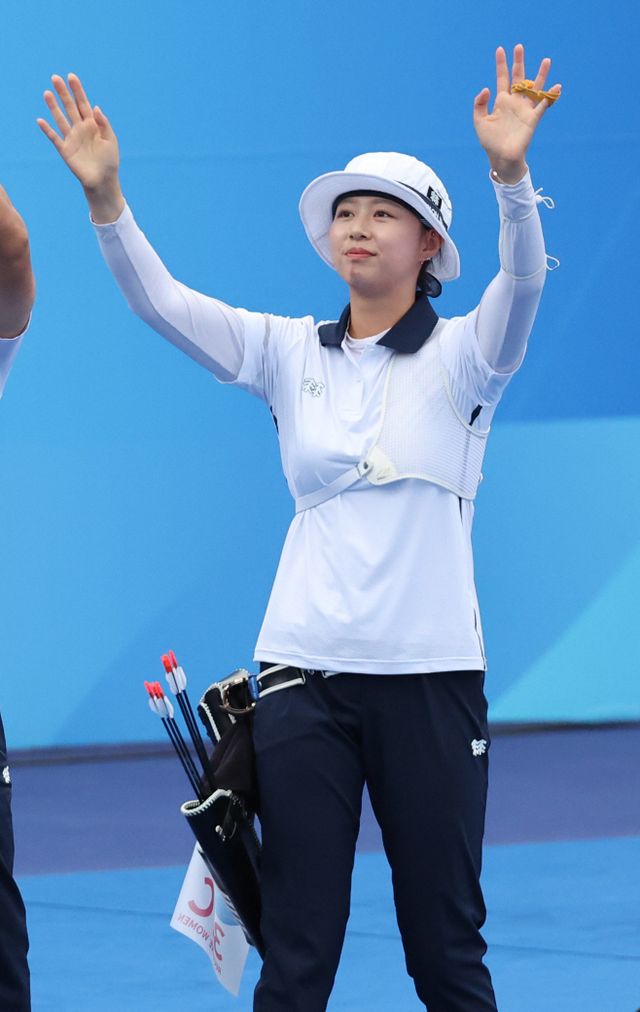 금메달 획득한 임시현<YONHAP NO-2743>