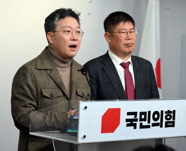 박정하·김경진, 김기현·인요한 브리핑