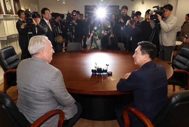 김기현·인요한 회동