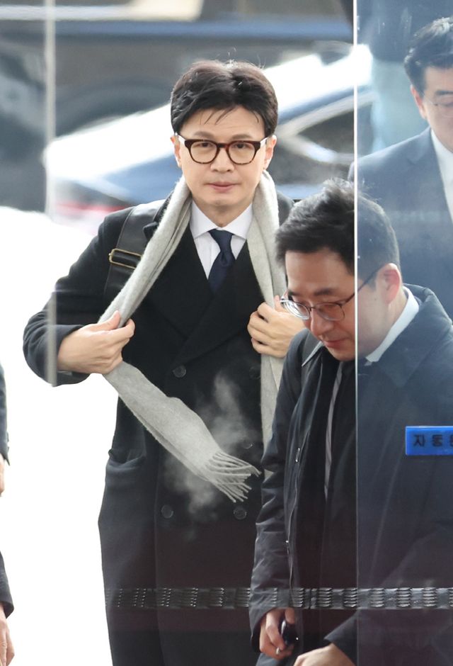 국회 온 한동훈 장관<YONHAP NO-1987>