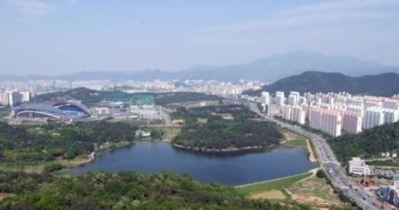 광주 중앙공원 전경