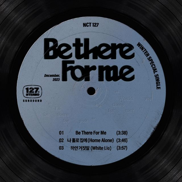 NCT 127 겨울 스페셜 싱글 'Be There For Me' 로고 이미지