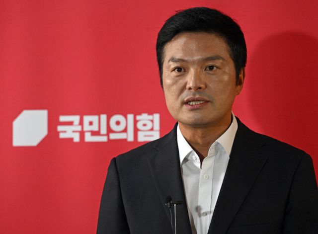 입장 밝히는 김태우 전 강서구청장