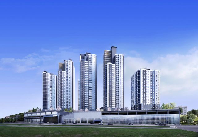 중흥_인천 송월구역 재개발정비사업 투시도