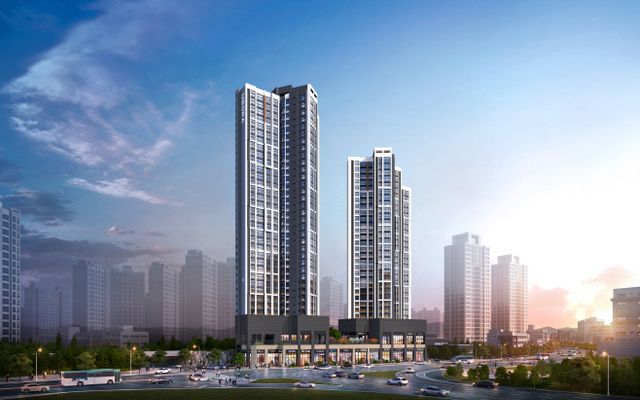 [다산 유보라 마크뷰 투시도]