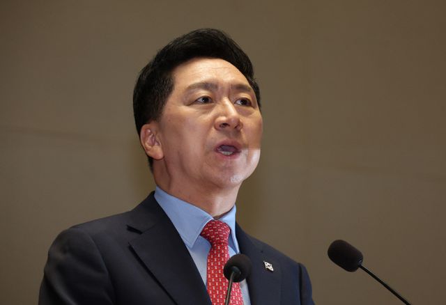 발언하는 김기현 대표<YONHAP NO-2362>