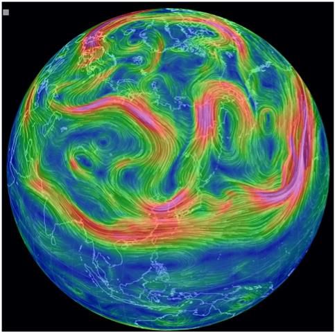 기상청 북반구 유선