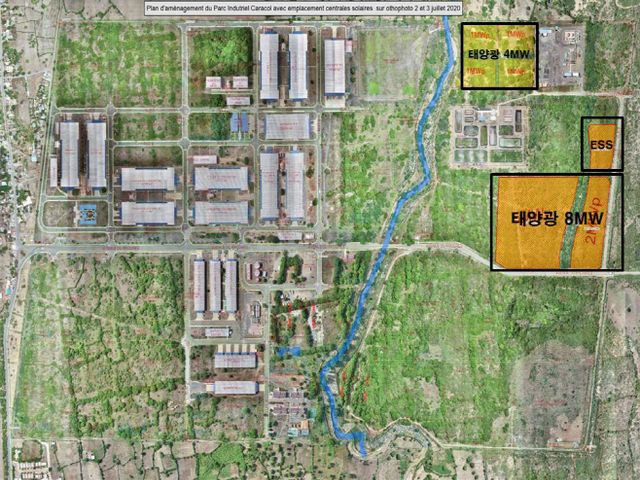 태양광 발전 설비 ESS설비 건설 공사 위치도