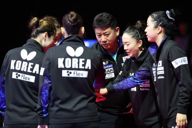 한국 탁구 여자 대표팀. 부산세계탁구선수권대회 조직위