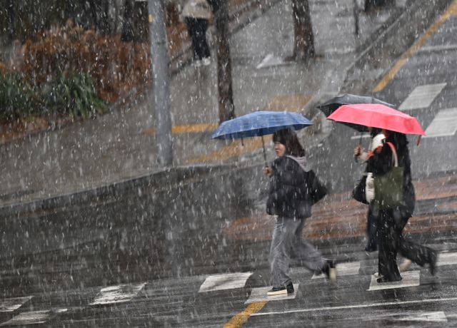 [포토] 눈 내리는 서울