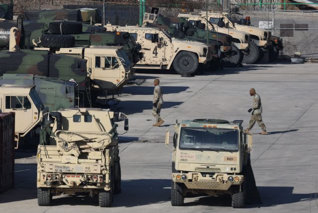 주한미군 /연합뉴스