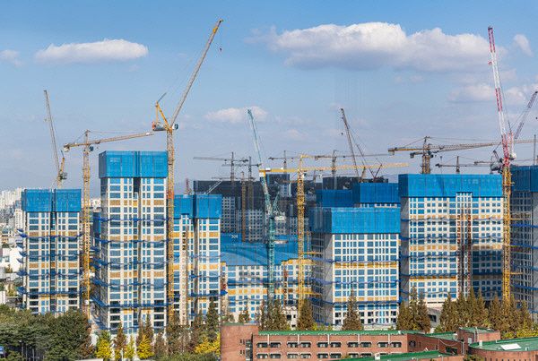 '올림픽파크 포레온'(둔촌주공 재건축 아파트) 공사현장