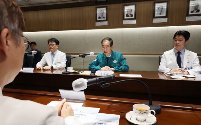 병원 현장 점검하는 한덕수 총리