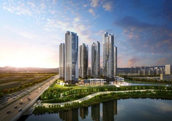 고양 장항 카이브 유보라 투시도