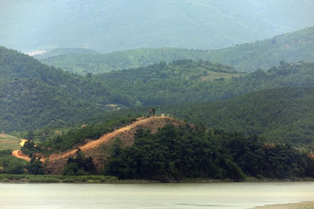 적막한 북녘<YONHAP NO-3145>