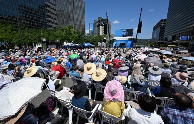 [포토] 서울 도심서 열린 전국 주일 연합예배