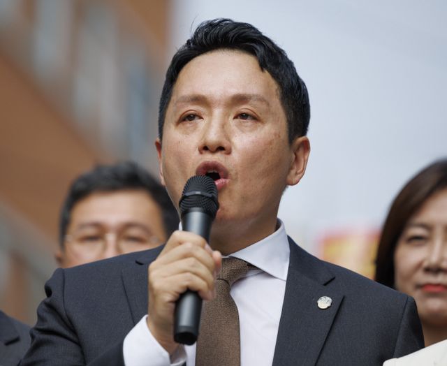 박정훈 전 해병대 수사단장 5차 공판 기자회견