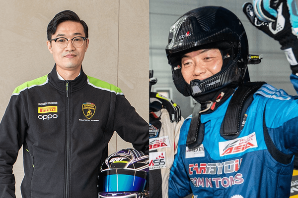 좌_이창우 선수, 우_권형진(존 권) 선수(사진=람보르기니,BMW)
