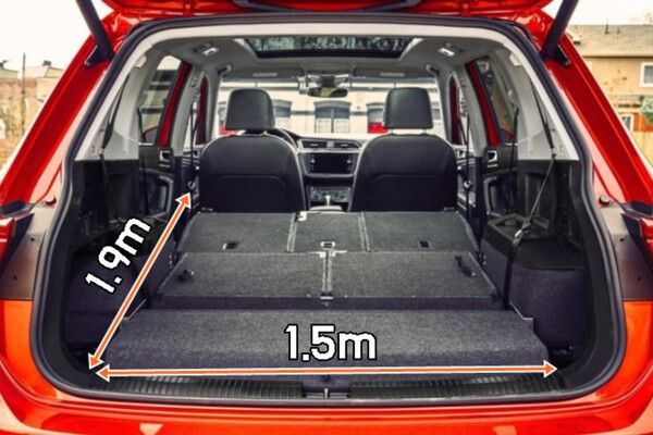 사진=온라인 커뮤니티 (티구안 올스페이스 모델 적재함)